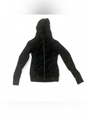lululemon athletica Black Camo Full-Zip Hoodie